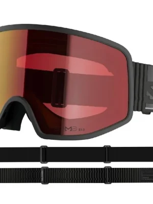 lyž.brýle Salomon Sentry PRO OTG black sig.ph.poppy re Víkendová Akce