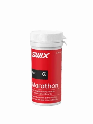 Akce vosk SWIX DHPB-25 marathon prášek černý 25g