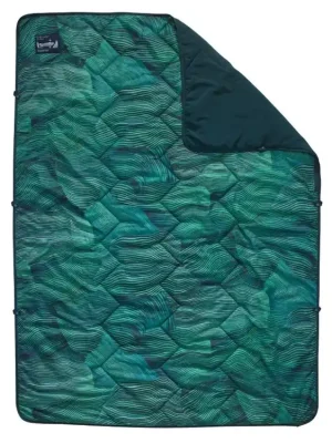 Ověřený Thermarest STELLAR BLANKET Green Wave Print eraloftová přikrývka zelená s potiskem