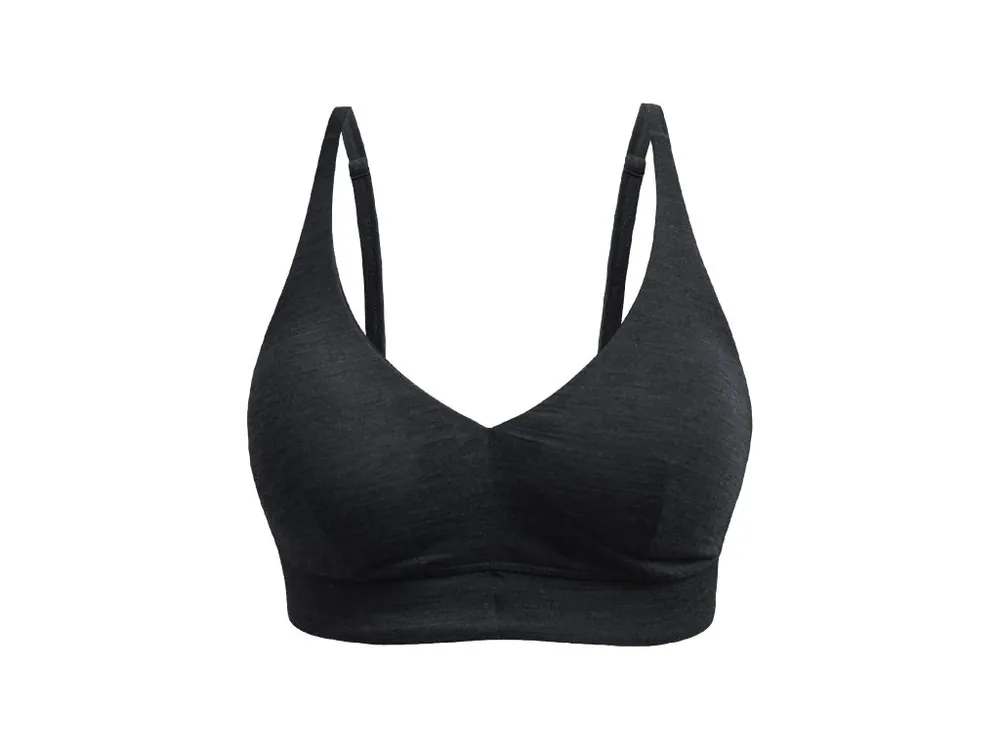 Finální Výprodej SENSOR MERINO CORDURA dámská podprsenka s vycpávkami černá