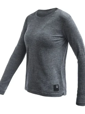 SENSOR MERINO LITE dámské triko dl.rukáv anthracite gray Aktuální
