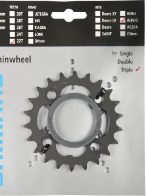 Zlevněný převodník SH Alivio FCM430-9 22z černý, 3x9 speed