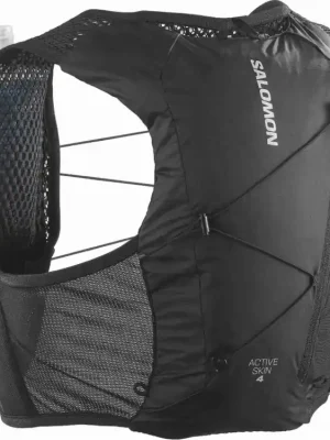 batoh Salomon Active Skin 4 set black/metal L Odeslání Ihned