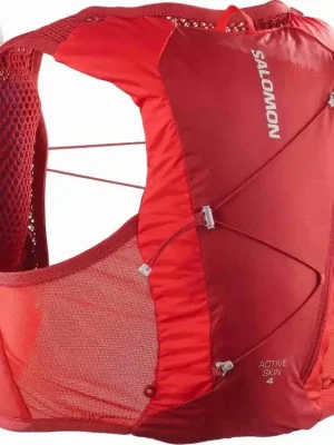 Výhodná Nabídka batoh Salomon Active Skin 4 set red d/high risk