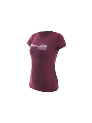Časově Omezené SENSOR MERINO AIR HILLS dámské triko kr.rukáv port red