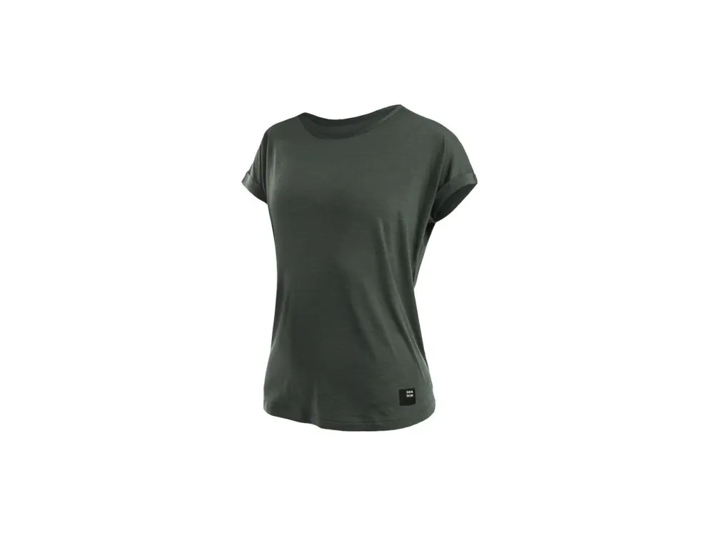 SENSOR MERINO AIR traveller dámské triko kr.rukáv olive green Top Prodej