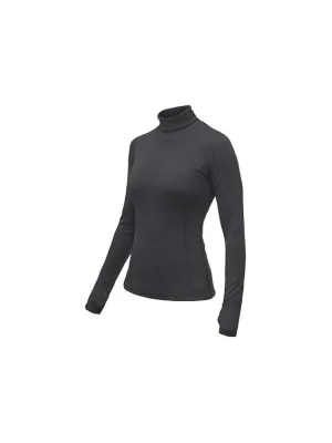 SENSOR MERINO BOLD dámské triko dl.rukáv roll neck anthracite gray Nejprodávanější