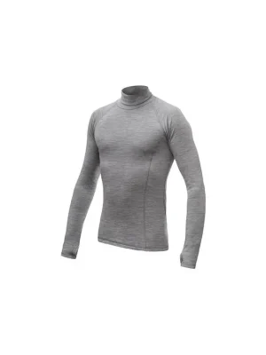 Pouze Dnes SENSOR MERINO BOLD pánské triko dl.rukáv roll neck cool gray