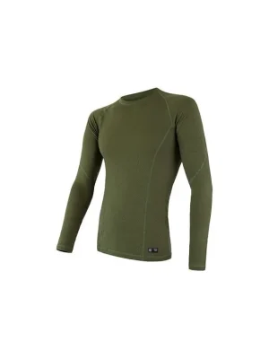 Speciální Cena SENSOR MERINO DF pánské triko dl.rukáv safari green