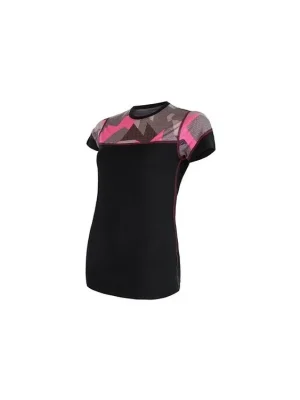 Dokud Zásoby Vydrží SENSOR MERINO IMPRESS dámské triko kr.rukáv černá/camo