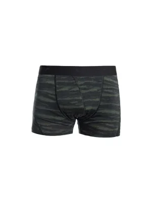 SENSOR MERINO IMPRESS pánské trenky černá/batik Tovární Cena