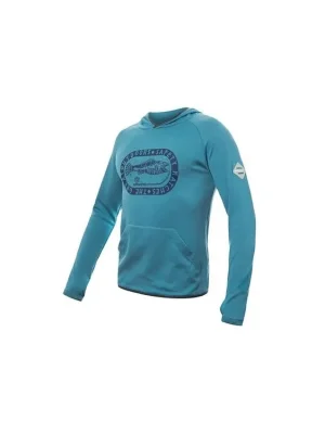 SENSOR MERINO UPPER OUTDOORS pánská mikina klokanka mint blue Nejlepší Cena