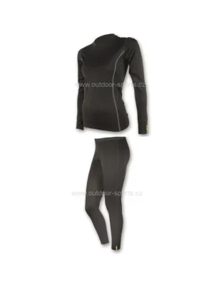 Výhodná Nabídka SENSOR MERINO W set dl.rukáv+nohav. černá