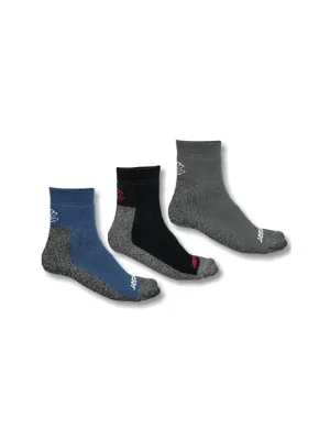 Dokud Zásoby Vydrží SENSOR PONOŽKY 3-PACK TREKING šedá/černá/modrá