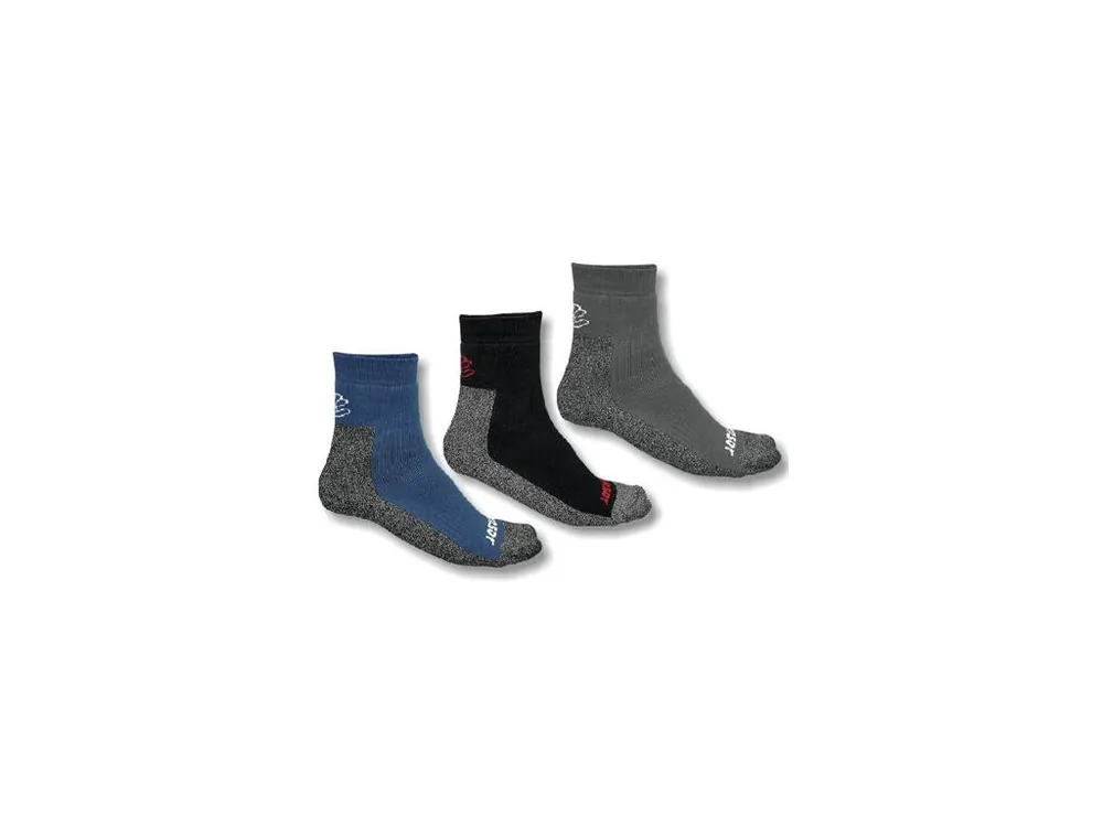 Dokud Zásoby Vydrží SENSOR PONOŽKY 3-PACK TREKING šedá/černá/modrá
