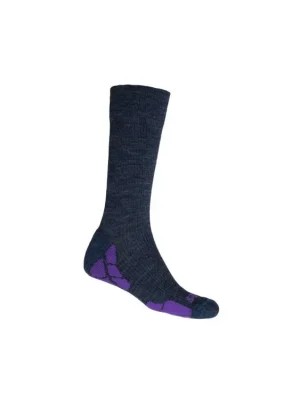 SENSOR PONOŽKY HIKING MERINO modrá/fialová Výhodná Nabídka