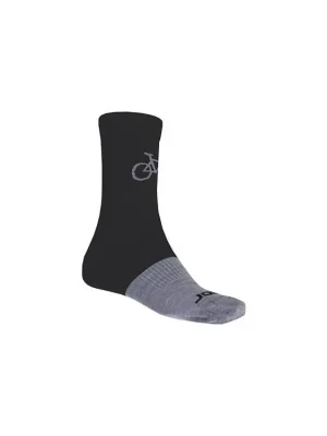 Oblíbený SENSOR PONOŽKY TOUR MERINO černá/šedá
