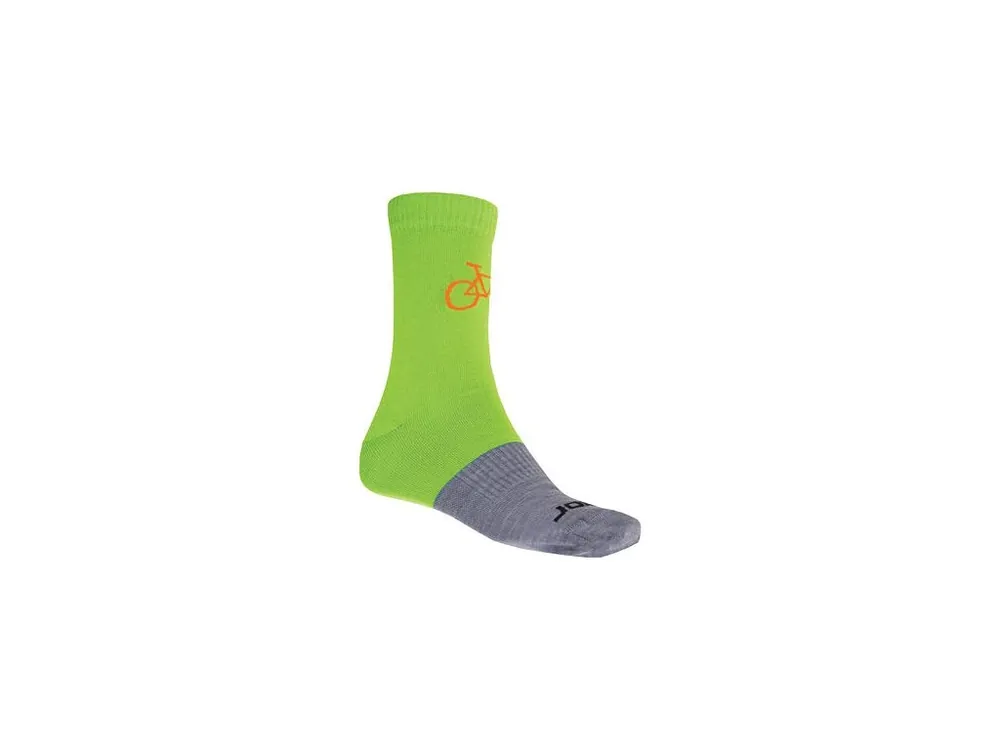 Koupit Online SENSOR PONOŽKY TOUR MERINO zelená/šedá