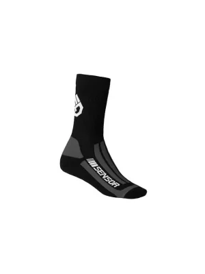 SENSOR PONOŽKY TREKING MERINO černá/šedá Koupit Online