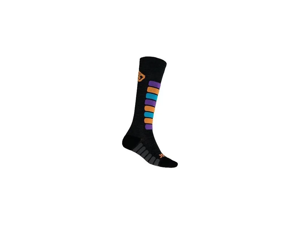 Koupit Online SENSOR PONOŽKY ZERO MERINO dětská šedá/multi -3/5