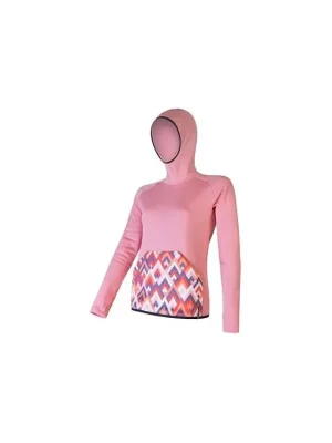SENSOR TECNOSTRETCH PATTERN dámská mikina s kapucí strawberry ice Originální
