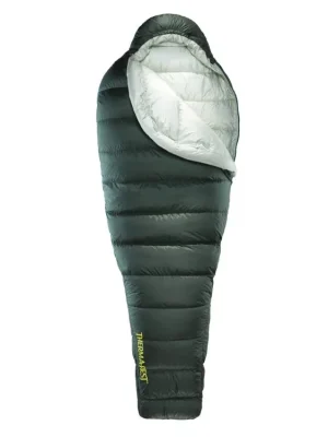 Sleva Thermarest HYPERION 32F/0C Black Forest péřový spacák zelený