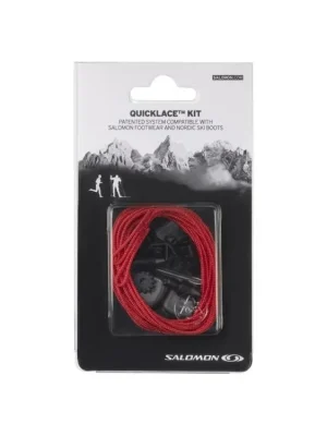 tkaničky Salomon Quicklace kit red Tovární Cena