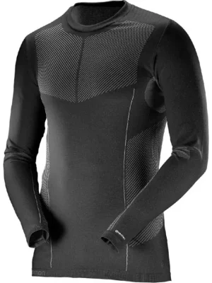 Akce triko Salomon Primo warm M black