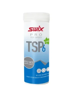 Akční Cena vosk SWIX TSP06-4 Top speed 40g -6/-12°C modrý