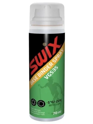 Autentický vosk SWIX VGS35C 70ml sprey základní zelený
