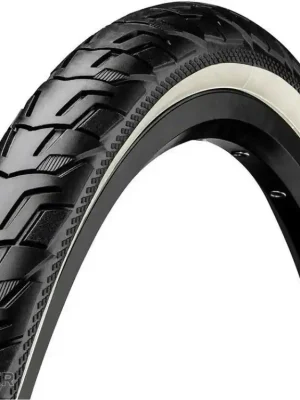 Časově Omezené Plášť CONTINENTAL Ride City Black/Cream Reflex drát 700x47C