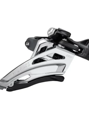 Značkový přesmykač SH Deore M5100 2x11 mid clamp.28,6-34,9
