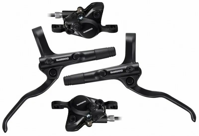 Vrácení Zdarma Shimano brzda kotoučová MT201, p+z (1000+1700 mm), adaptér, komplet bez kotoučů