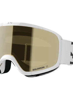 Salomon lyžařské brýle Lumi, white/gold Koupit Online