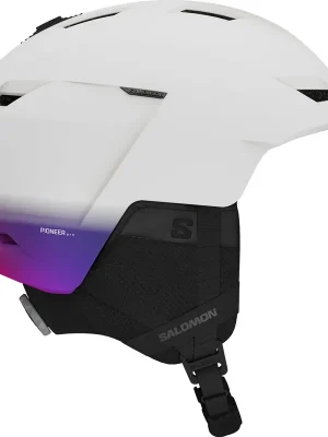 Víkendová Akce Salomon lyžařská přilba Pioneer LT Pro, white gradient