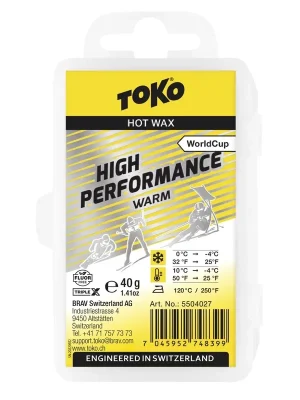 Akční Nabídka Toko Triplex World Cup High Performance Warm žlutý 40g