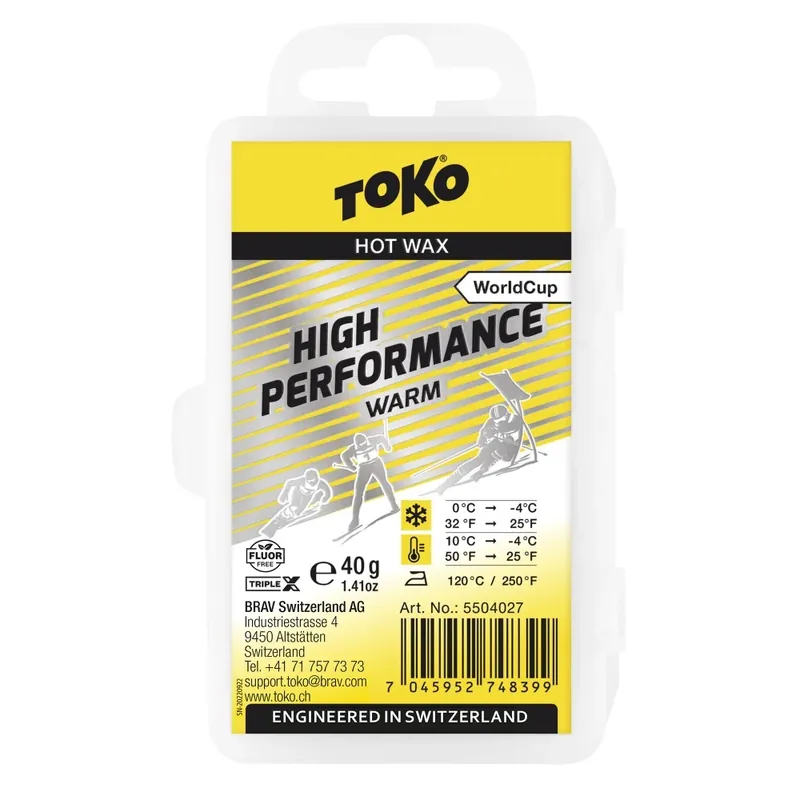 Akční Nabídka Toko Triplex World Cup High Performance Warm žlutý 40g