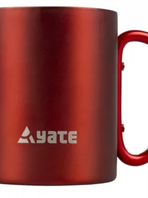 Tovární Cena YATE Hrnek s karabinkou COLOR 0,3 l nerez, červený