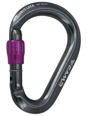 Camp HMS karabina Nimbus Lock, gun metal/fuchsia Výhodná Nabídka