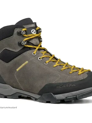 Scarpa boty Mojito Hike GTX Wide, titanium/mustard Nová Kolekce