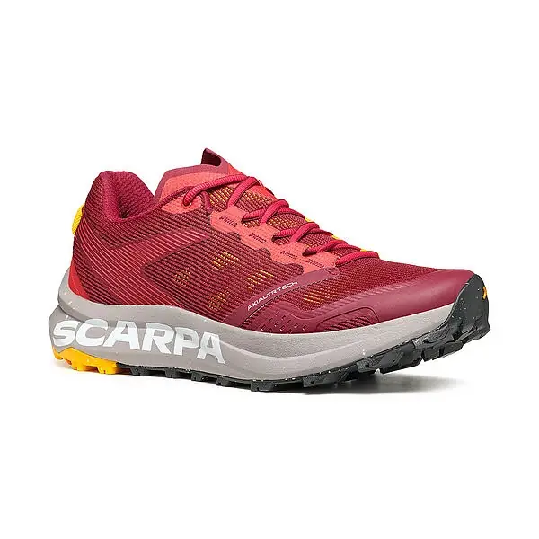 Značkový Scarpa boty Spin Planet WMN 33063 deep red-saffron