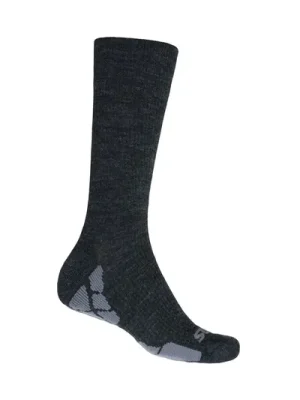 Sensor ponožky Hiking Merino, černá/šedá Zlevněný