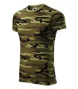 Nejlepší Cena Unisex triko MALFINI Camouflage 144 - green - vel. XS