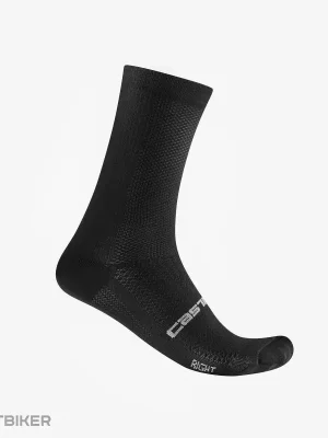 Castelli ESPRESSO 18 ponožky, černá Sezónní Sleva