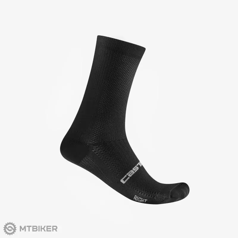 Castelli ESPRESSO 18 ponožky, černá Sezónní Sleva