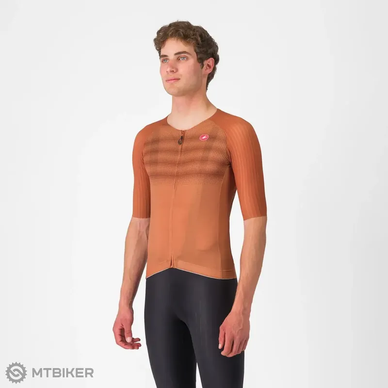 Castelli AERO RACE 8S dres, mokka Zlevněný