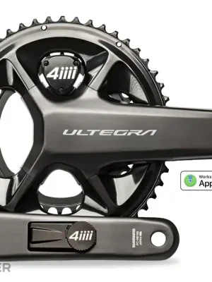 Akce 4iiii Shimano FC-R8100 Precision 3+ PRO DUAL kliky s wattmetrem, 50/34T, 2x12