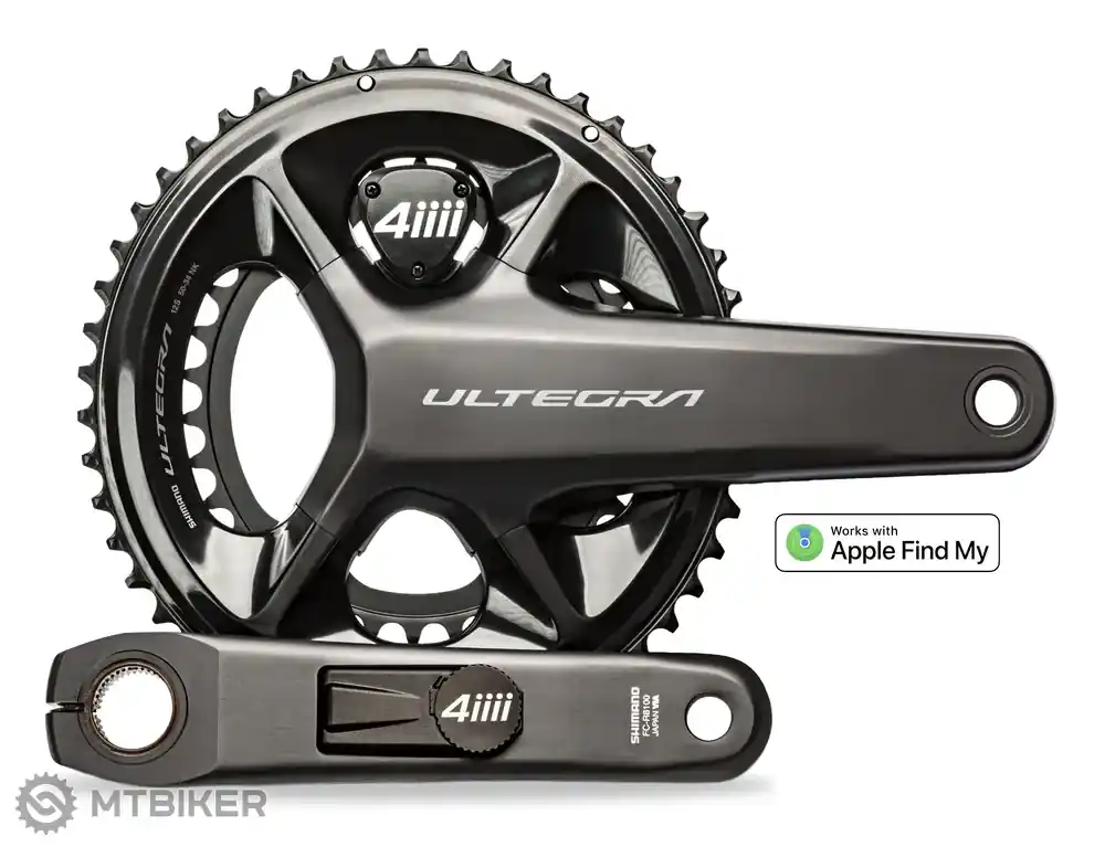 Akce 4iiii Shimano FC-R8100 Precision 3+ PRO DUAL kliky s wattmetrem, 50/34T, 2x12