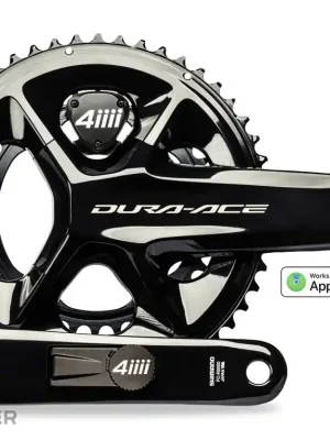Novinka 4iiii Shimano FC-R9200 Precision 3+ PRO DUAL kliky s powermetrem, 52/36T, 2x12