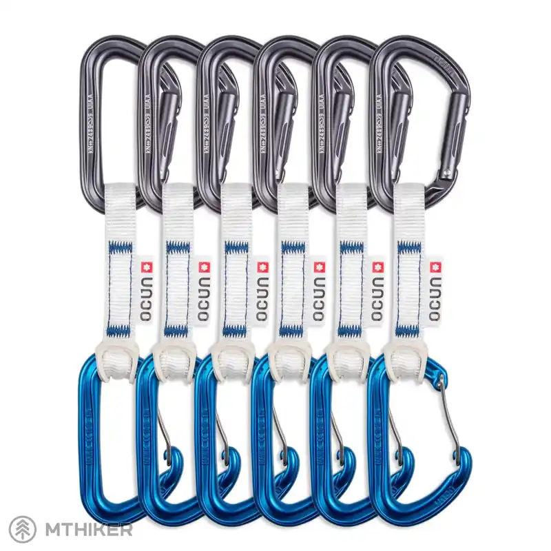 Top Prodej OCUN Hawk QD Combi Bio-Dyn-Ring 15 mm set expresek, 10 cm, 6 ks, modrá